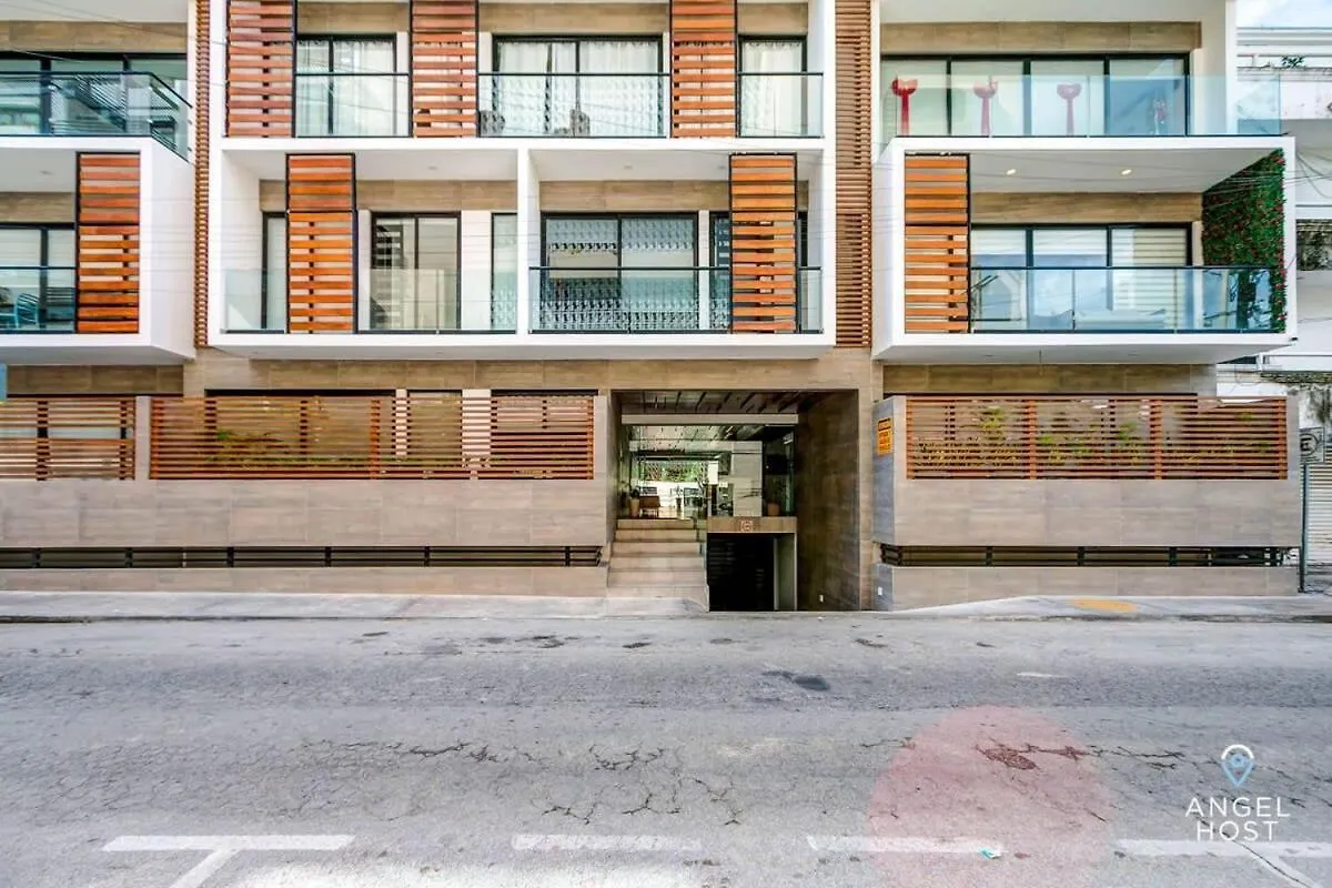 Condo With Amenities Sleeps 8 Roof Pool Gym Playa del Carmen 0*,  Mexico