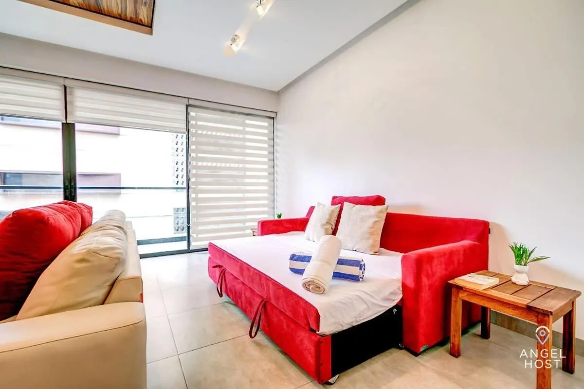 Condo With Amenities Sleeps 8 Roof Pool Gym Playa del Carmen Holiday home